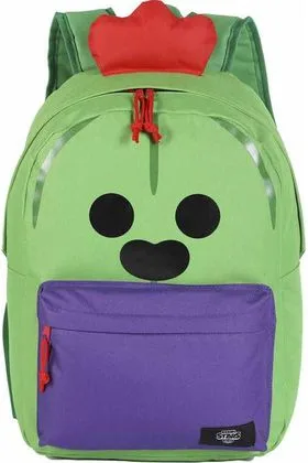 MOCHILA JUVENIL ADAPTABLE A TROLLEY BRAWL STARS- SPIKE