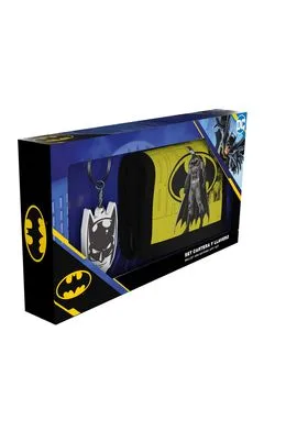 BATMAN SET CARTERA Y LLAVERO DC UNIVERSE