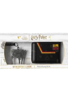SET CARTERA Y LLAVERO PREMIUM HARRY POTTER