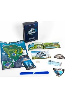JURASSIC WORLD CAJA WELCOME KIT (INGLES)