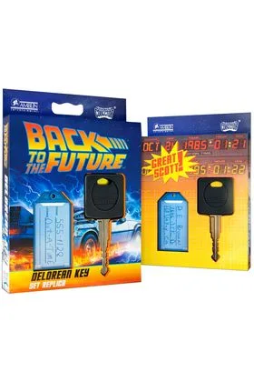 Delorean Key Set Réplica Back To the Future