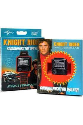 MICHAELS'S COMUNICATOR WATCH RÉPLICA KNIGHT RIDER