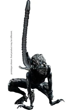 CROUCHING ALIEN WARRIOR FIGURA 10 CM 1/18 SCALE PREVIEWS EXCLUSIVE ALIENS