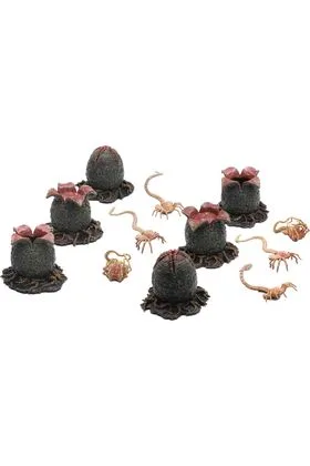 OVOMORPH & FACEHUGGER SET 12 FIGURAS 1/18 SCALE ALIENS PREVIEWS EXCLUSIVE