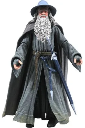 GANDALF ACTION FIGURE 18 CM THE LORD OF THE RINGS SERIES 4 RE-RUN