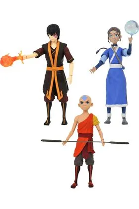 Avatar Surtido 3 Figuras 18 CM Avatar the Last Airbender Action Figure Series 1 Re-Run