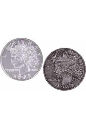 MONEDA DOS CARAS PROP REPLICA 4.5 CM DC GALLERY
