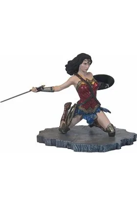 WONDER WOMAN DIORAMA ESTATUA 18 CM UNIVERSO DC GALLERY JUSTICE LEAGUE MOVIE