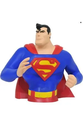 SUPERMAN BUSTO HUCHA 18 CM SUPERMAN THE ANIMATED SERIES DC COMICS