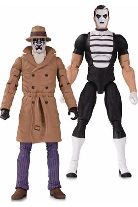 RORSCHACH & MIMO PACK 2 ESTATUAS 18 CM DC DOOMSDAY CLOCK ACTION FIGURE