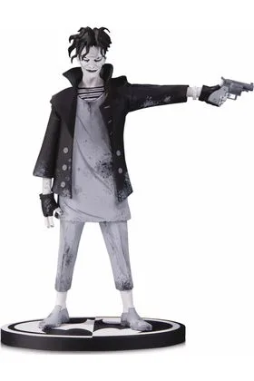 THE JOKER B&W BLACK AND WHITE BY GERARD WAY ESTATUA 19 CM BATMAN UNIVERSO DC