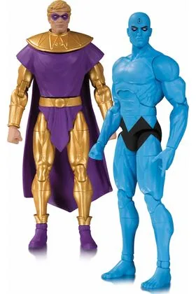 OZYMANDIAS & DR. MANHATTAN PACK 2 ESTATUAS 17 CM DC DOOMSDAY CLOCK ACTION FIGURE