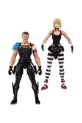 COMEDIANTE & MARIONETA PACK 2 ESTATUAS 18 CM DC DOOMSDAY CLOCK ACTION FIGURE