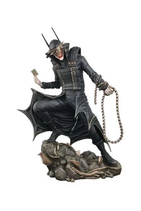 BATMAN WHO LAUGHS FIGURA 23 CM PVC DIORAMA DC COMIC GALLERY UNIVERSO DC