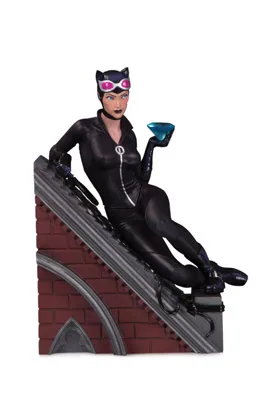 CATWOMAN ESTATUA 12 CM MULTI-PART VILLAINS UNIVERSO DC