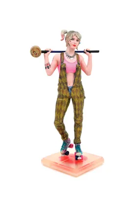 HARLEY QUINN DIORAMA PVC ESTATUA 23 CM DC MOVIE GALLERY BIRDS OF PREY