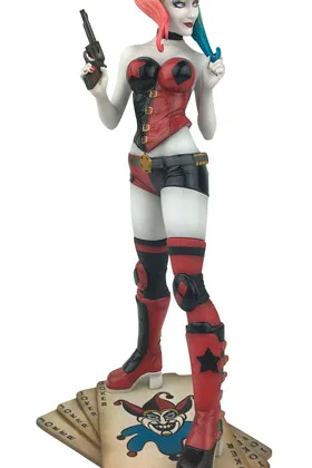 HARLEY QUINN REBIRTH PVC DIORAMA 23 CM DC COMIC GALLERY