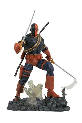 DEATHSTROKE PVC DIORAMA ESTATUA 25 CM DC COMIC GALLERY