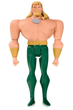 AQUAMAN FIGURA 16.5 CM JUSTICE LEAGUE ANIMATED ACTION FIGURE DC UNIVERSE
