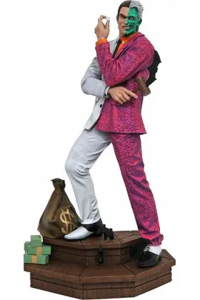 TWO-FACE FIGURA 30.5 CM PVC DIORAMA DC COMIC GALLERY UNIVERSO DC