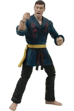 JEAN-CLAUDE VAN DAMME BLUE GI VERSION DELUXE ACTION FIGURA 18 CM JCVD