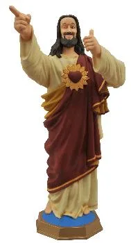 CRISTO COLEGA (BUDDY CHRIST) HUCHA  25 CM JAY AND SILENT BOB