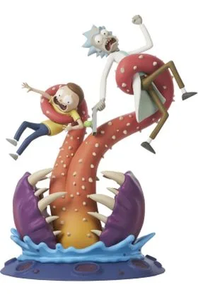RICK AND MORTY STATUE DELUXE 25 CM GALLERY