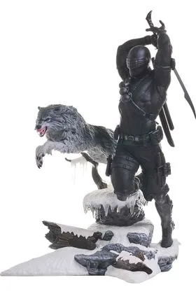 GI JOE GALLERY SNAKE EYES PVC ESTATUA