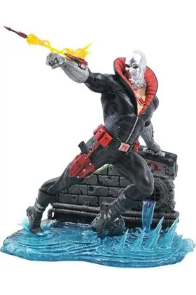 DESTRO DIORAMA 25 CM PVC G.I. JOE A REAL AMERICAN HERO GALLERY
