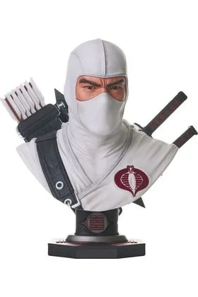 STORMSHADOW BUSTO ESCALA 1/2 GI JOE LEGENDS IN 3D
