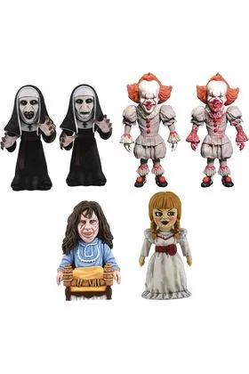 HORROR SURTIDO 12 MINI FIGURAS PVC HORROR D-FORMZ BMB SERIES 1
