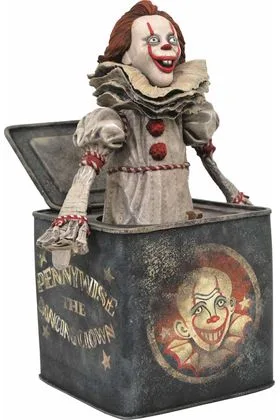 PENNYWISE IN BOX PVC STATUE IT 2 GALLERY