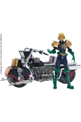 JUDGE ANDERSON & LAWMASTER MK II FIG 10 CM JUDGE DREDD 1/18 SCALE FIGURE SET