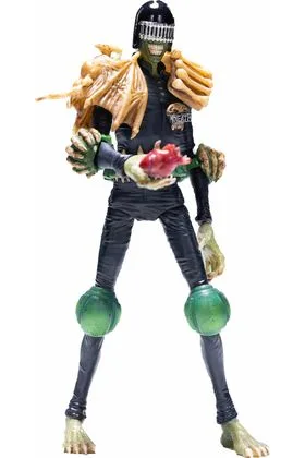 JUDGE DEATH FIG 10 CM JUDGE DREDD PREVIEWS EXCLUSIVE 1/18 SCALE