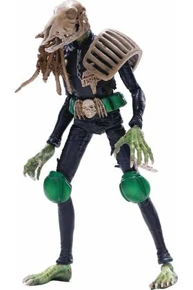 JUDGE MORTIS FIG 11 CM JUDGE DREDD PREVIEWS EXCLUSIVE 1/18 SCALE MINI FIGURE