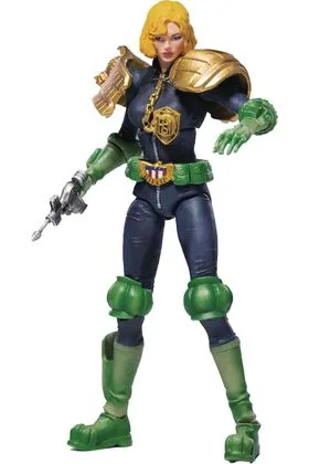 JUDGE ANDERSON FIGURA 11 CM JUDGE DREDD PREVIEWS EXCLUSIVE 1/18 SCALE
