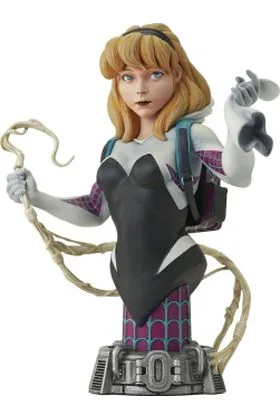 GHOST SPIDER MINI BUST 15 CM MARVEL COMIC 1/7 SCALE