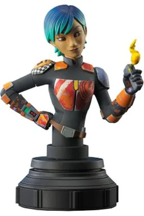 SABINE WREN MINI BUST 15 CM STAR WARS REBELS 1/7 SCALE