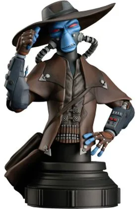 CAD BANE MINI BUST 15 CM STAR WARS THE CLONE WARS ANIMATED 1/7 SCALE