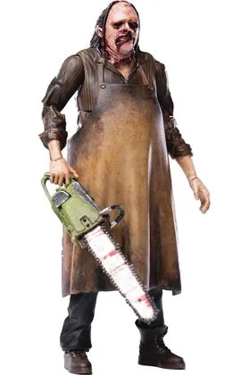 LEATHERFACE FIG 12 CM TEXAS CHAINSAW MASSACRE 2022 1/18 SCALE EXQUISITE MINI FIGURE