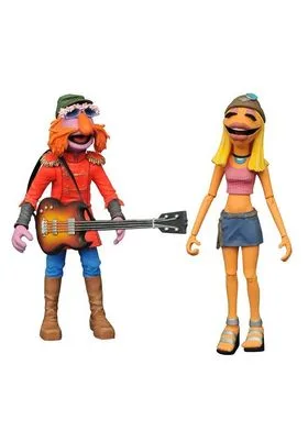 FLOYD & JANICE SET 2 FIG. 18 CM THE MUPPETS