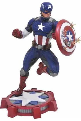 NUEVO CAPITAN AMERICA FIGURA 25 CM MARVEL GALLERY MARVEL NOW DIAMOND SELECT TOYS RE-RUN