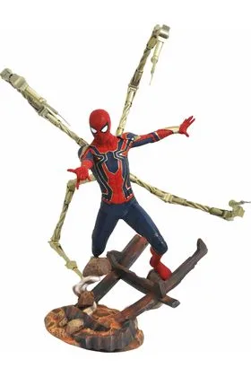 IRON SPIDER-MAN ESTATUA RESINA MARVEL PREMIER COLLECTION AVENGERS 3