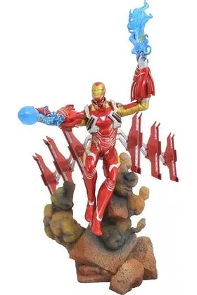 IRON MAN MK50 FIGURA 23 CM PVC DIORAMA MARVEL MOVIE GALLERY RE-ISSUE