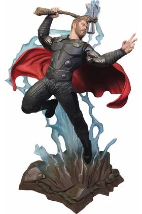 THOR ESTATUA RESINA 40 CM AVENGERS INFINITY WAR MARVEL MOVIE MILESTONES