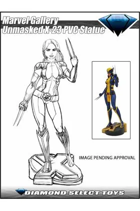 X-23 DESENMASCARADA SDCC 2018 ESTATUA PVC MARVEL GALLERY DIAMOND SELECT TOYS