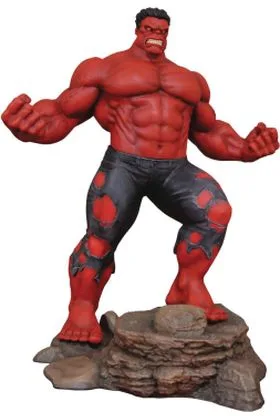 RED HULK DIORAMA PVC 25 CM MARVEL GALLERY RE-RUN