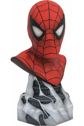 SPIDER-MAN BUSTO RESINA 25 CM 1/2 SCALE LEGENDS IN 3D MARVEL COMICS