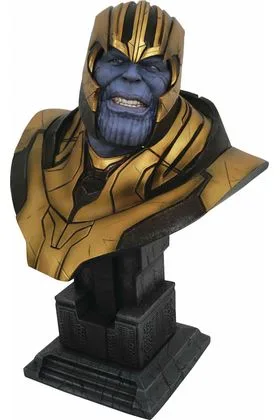 THANOS BUSTO RESINA 28 CM 1/2 SCALE LEGENDS IN 3D MOVIE AVENGERS INFINITY WAR