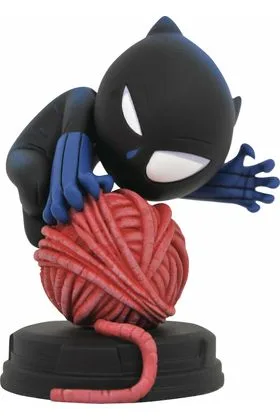 BLACK PANTHER ESTATUA RESINA 10 CM MARVEL ANIMATED